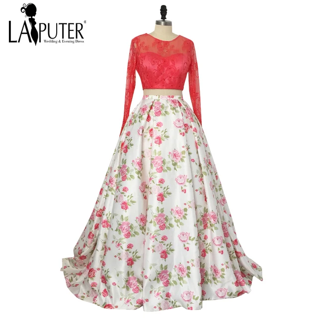 western dress long gown