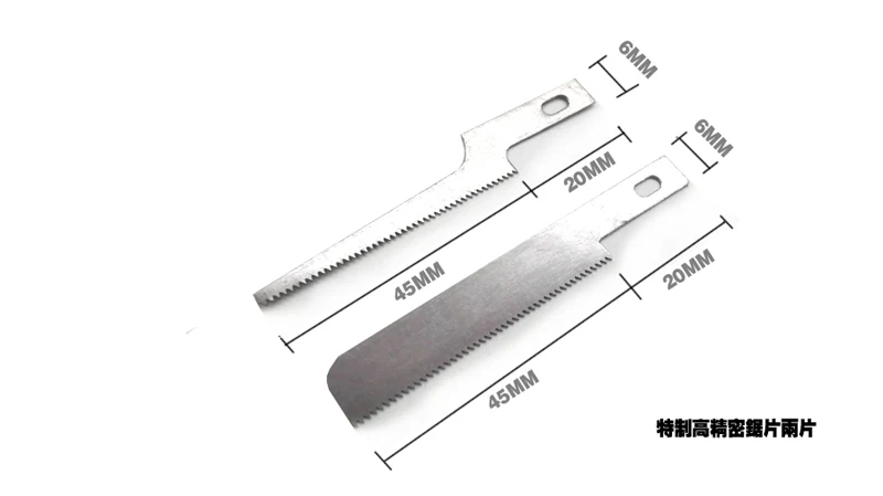 Модель делая инструмент стальная модель пила мини ручная пила тонкое лезвие с 2 лезвиями пилы