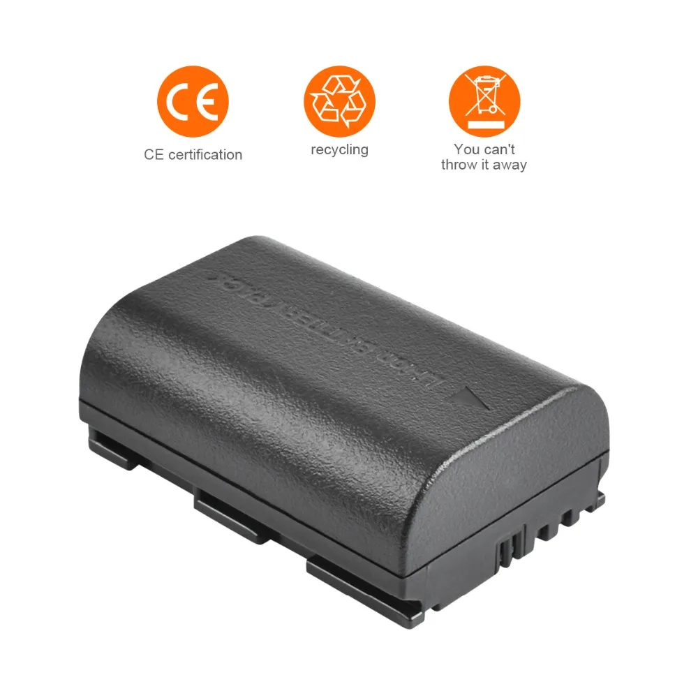 1X Камера Батарея из LP-E6 LPE6 LP E6 для Canon 5D Mark II Mark III EOS ...