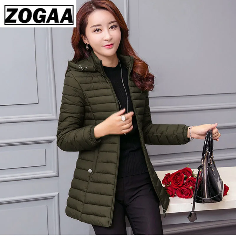 Beste ZOGAA winterjas vrouwen parka Grote maat Thicken warm Hooded lange Slanke Down katoenen jas jas vrouwen Uitloper Parka 5XL 6XL