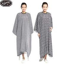 Профессиональная накидка для укладки волос, раскраска для стрижки волос, большая в квадратные точки, водонепроницаемая Парикмахерская, Парикмахерская, Парикмахерская накидка