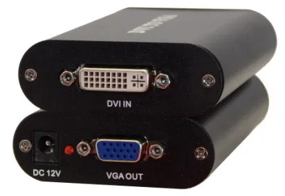 С DVI на VGA конвертер, DVI цифровой(DVI-D) сигнал на VGA адаптер сигнала