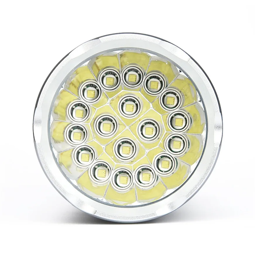 2018 Новый 45000LM 18 x XM L T6 LED 4 режима фонарик 4x18650 охотничья лампа|Фонарики и