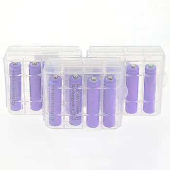

12/20pcs NiMH 1.2v Purple 3A AAA 1800mah Rechargeable Battery for Toys led flashlight with Plastic case