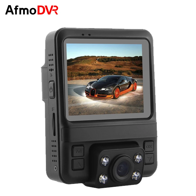 

AmfoDVR Original DashCam Mini Dual Lens Car DVR 2.4" Novatek 96655 Car Camera 1920x1080P Full HD Dash Cam Night Vision G-sensor