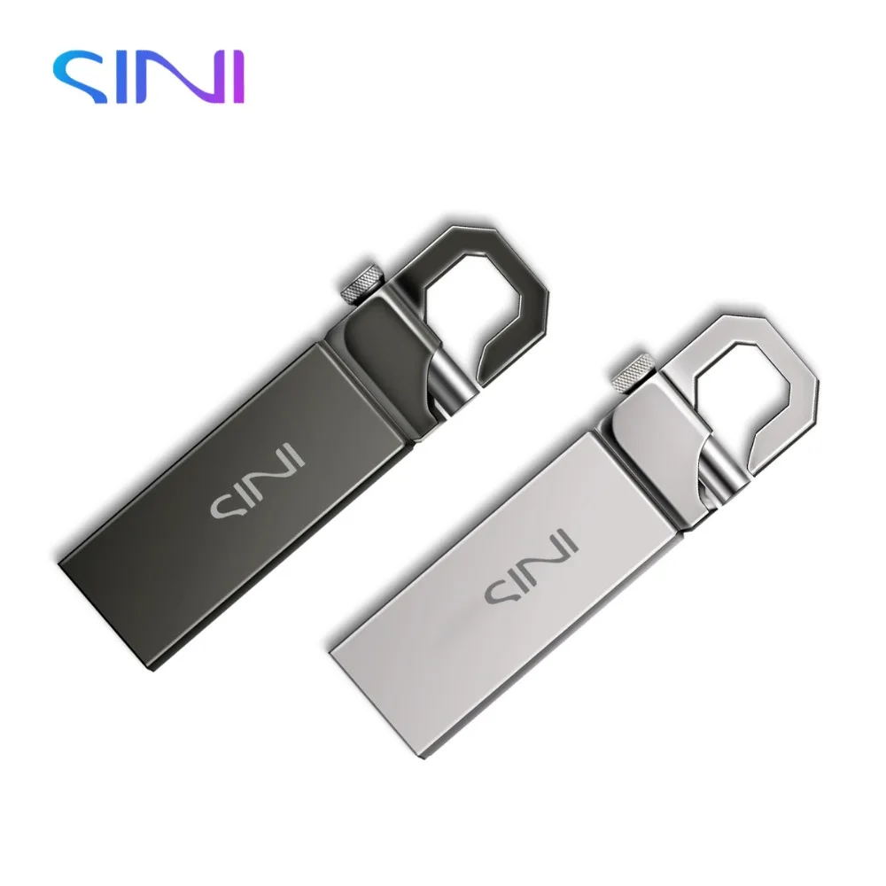 

SINI Metal USB Flash Drive 4GB 8GB 16GB 32GB pendrive 64gb waterproof usb stick 128gb usb 2.0 memory stick