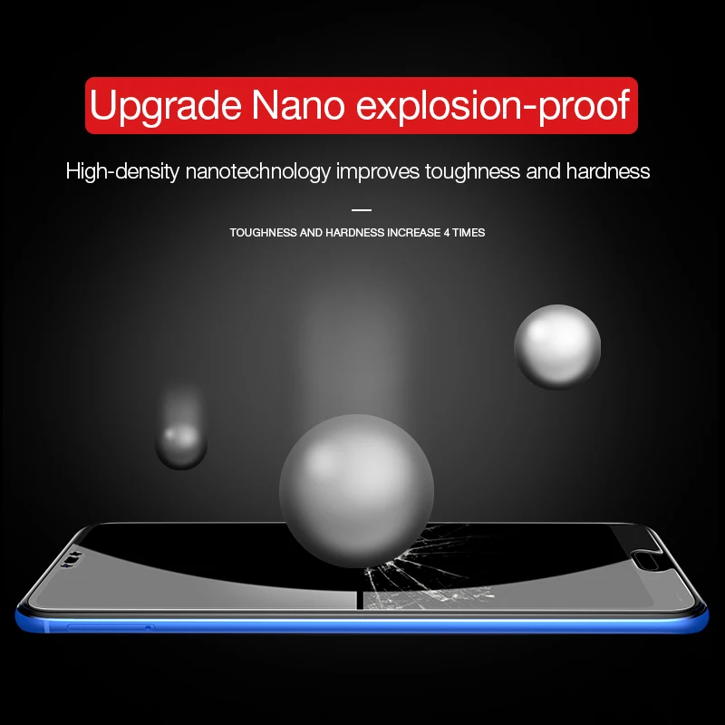 CAFELE Защитная пленка для экрана из закаленного стекла для huawei Honor 20 Pro10 9 8 Lite V10 2.5D HD Прозрачная закаленная пленка не полное покрытие