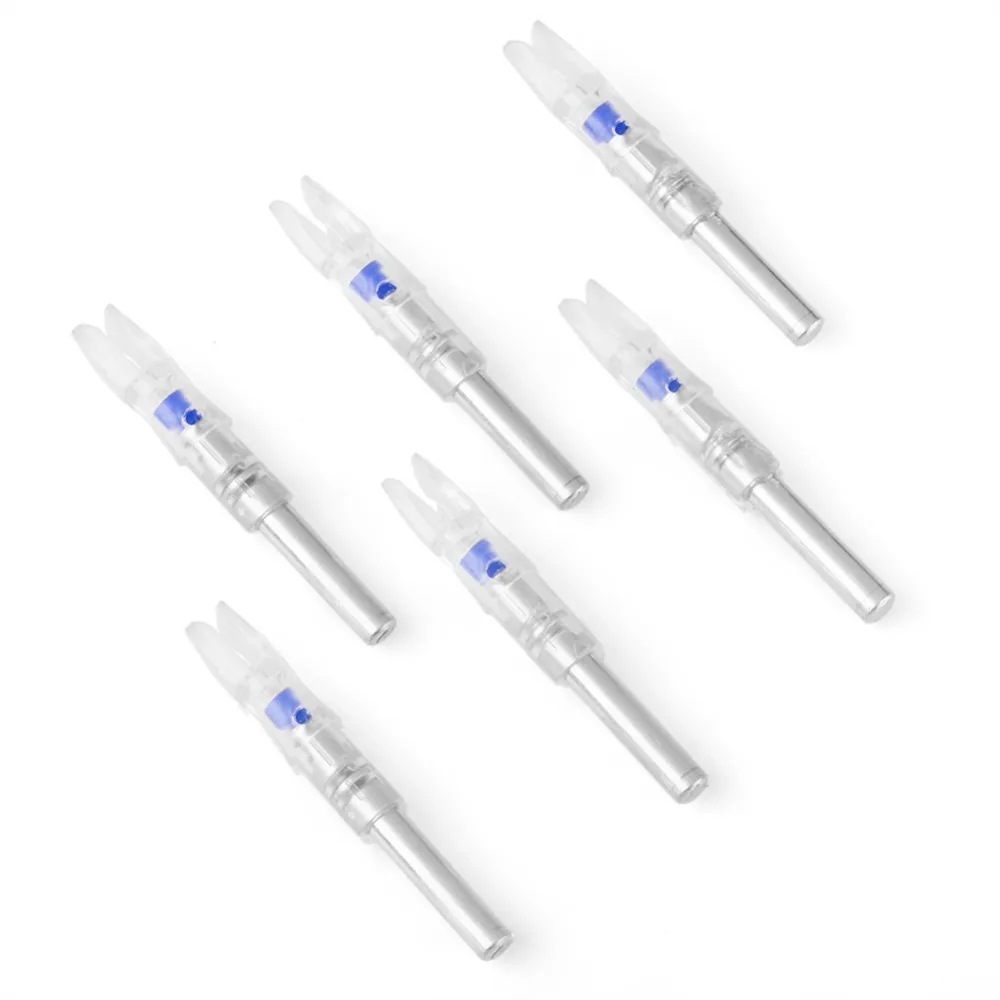 6PCS-Archery-Hunting-Lighted-Nocks-Size-X-S-Automatical-Released-activated-Led-Archery-Nock-Tail-fit (2)