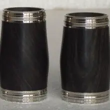 2 компл. Ebony bb-кларнет баррель 58 мм и 55 мм дерево