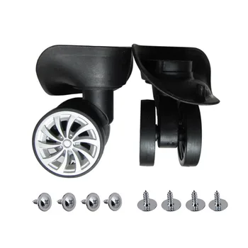 

New A08 2PCS Mute Wheels Trolley Wheels Accessories Universal Wheels Suitcase Luggage Accessories Wheels Casters A-08