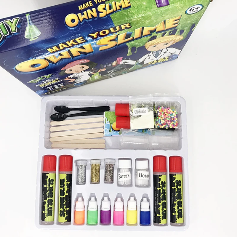 Добавки для slimes DIY Поставки слаймов наборы Slime посылка сделать свой собственный