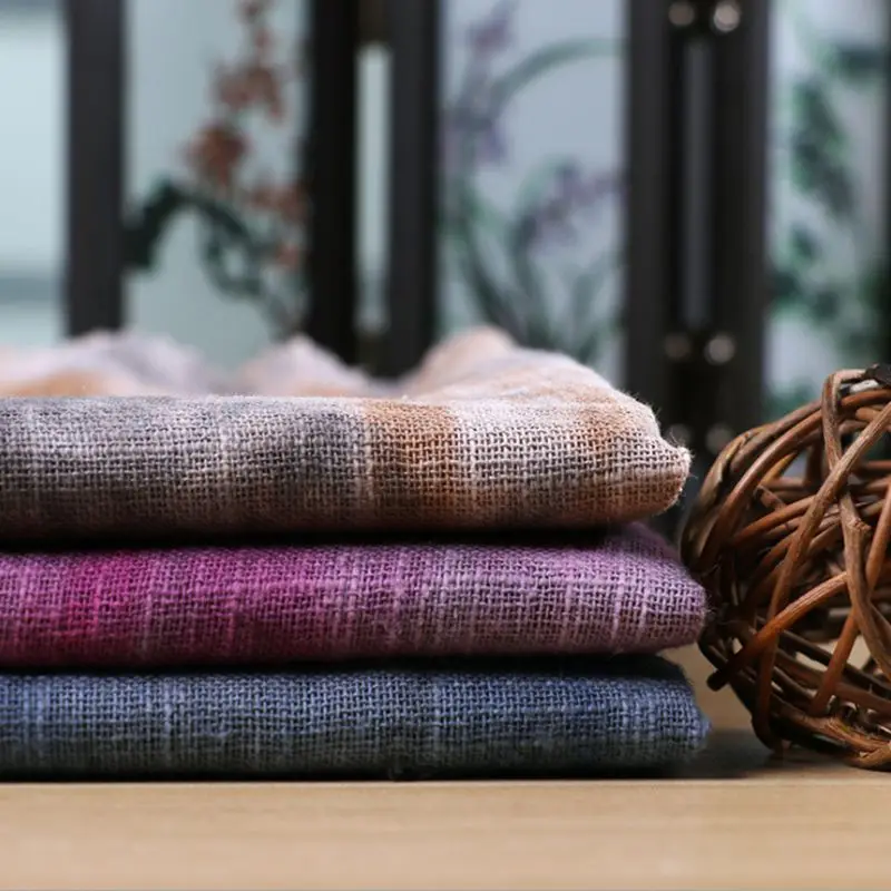 

Eco-friendly viscose linen fabric thin woven fabric for Summer clothes 50*135cm/piece L29