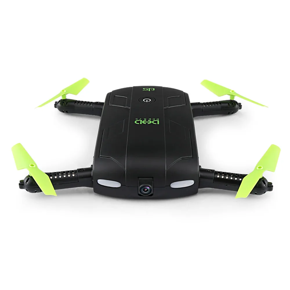 

Pocket Drone D5 with Wifi FPV Camera Mini Foldable Selfie Drone 6-Axis Gyro Altitude Hold Remote Control Toys V jjrc H37 Jxd523