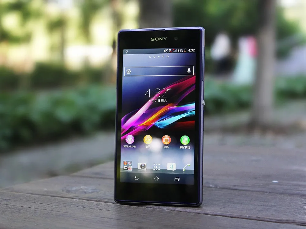 sony Xperia Z1 L39H C6903 GSM 4G Android четырехъядерный 2 Гб ОЗУ 16 Гб памяти 5," сенсорный экран 20MP 1080P wifi мобильный телефон