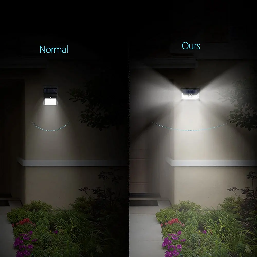 outdoor sensor lights led outdoor lighting litom 24 led solar light wide angle security motion sensor wireless waterproof garden driveway outdoor powered lampin lamps from lights outdoor sensor lights led outdoor lighting litom 24 led solar light wide angle security motion sensor wireless waterproof garden driveway outdoor powered lampin lamps from lights