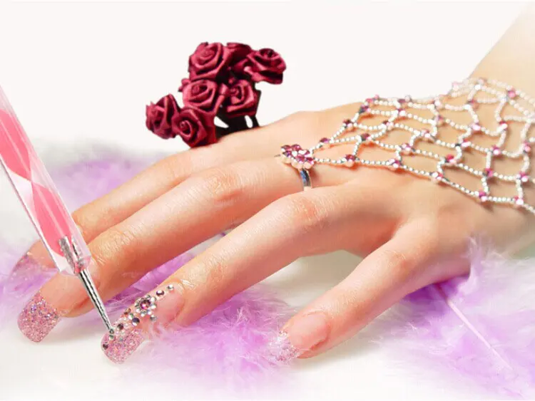 2500 шт 2 мм Стразы 3D аксессуары для ногтей Акриловые круглые цветные блестки DIY хрустальные украшения для ногтей