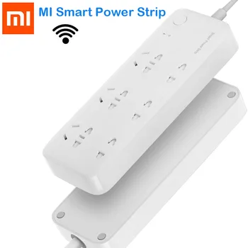 

Original Xiaomi Mijia Smart Power Socket Plug with Wifi APP Remote Control Smart Home for EU US UK Plugs Adaptors Gift