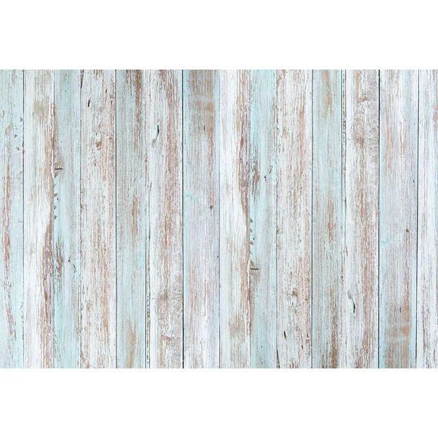 Photo Background Light Blue Wood Wall Floor smash cake Photography Backdrops Baby show Photography Studio Photo Backdrop Props