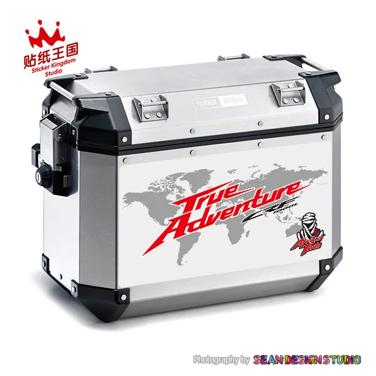 

For HONDA Africa Twin CRF1000L Camouflage Case Cover Stickers Side Case Set Decals Waterproof M 24