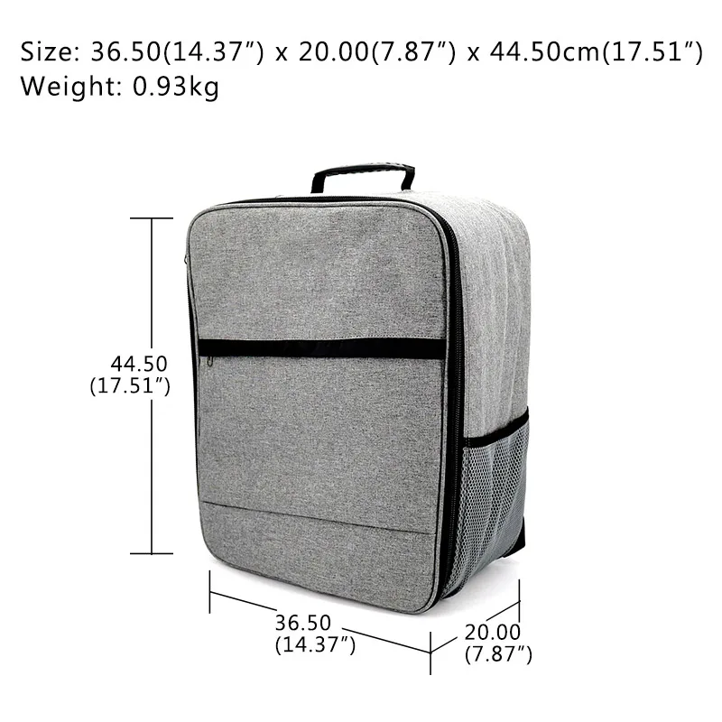 Дрон рюкзаки для бизнеса дорожная сумка минималистичный водонепроницаемый нейлоновый Дрон рюкзак Чехлы для радиоуправляемого дрона