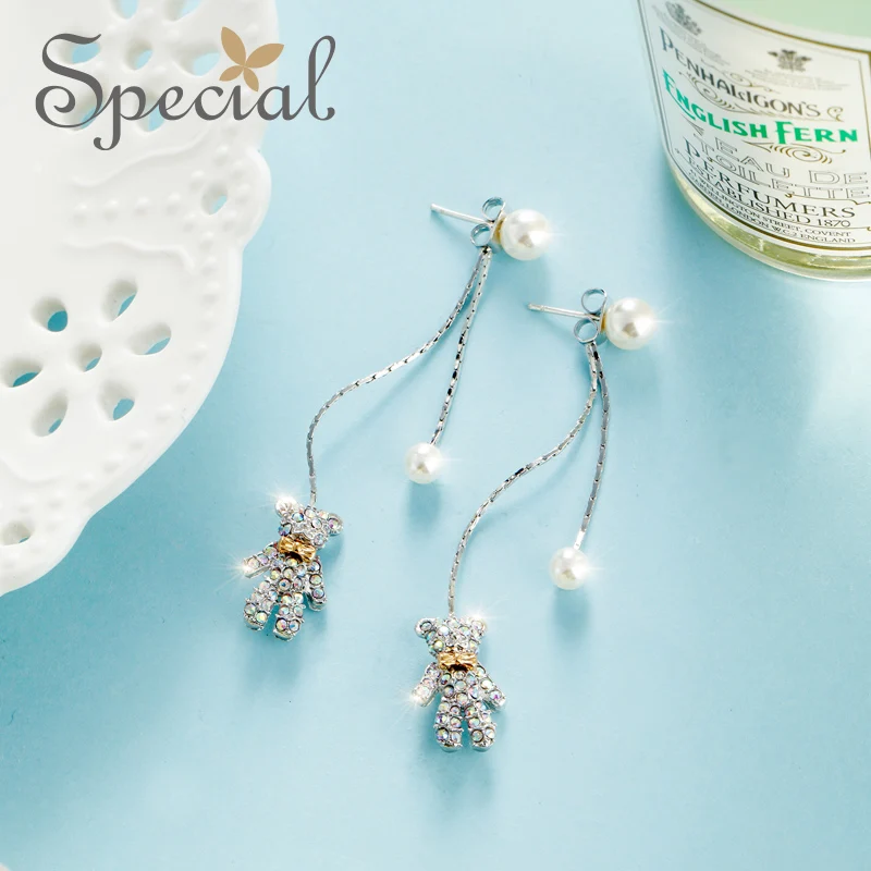 

Special European and American long earring women s 925 silver needle multi-style earrings for women S1848E