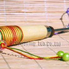 Нож для чайной церемонии с деревянной ручкой для приставания из полиуретана erh Cake, чайные иглы и резаки, принадлежность для чая, чайная посуда, PJ21