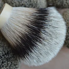 DS 26 мм Высокая горная щетка для бритья волос барсука узел для мужчин ручка щетки Мягкая натуральная головка щетки