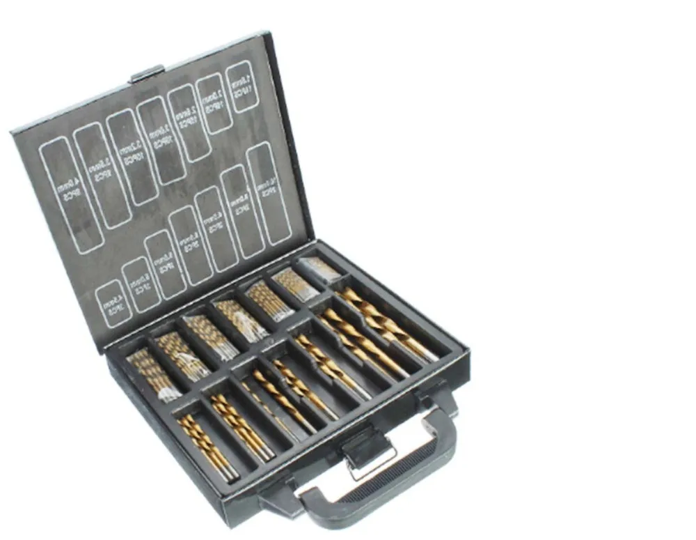 

99pcs/set high speed steel titanium titanium twist drill set