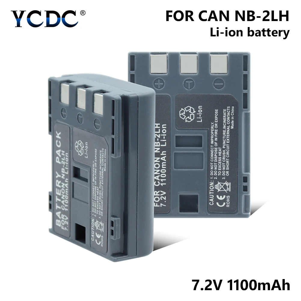 Аккумулятор для фотоаппарата 1/2 шт. фреза NB2LH NB 2LH Canon Optura 30 40 50 60 400 500 Elura 40MC 65 70 80 85 90