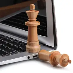 Деревянный 3D международный шахматный USB2.0 Флешка флешки и диск 16/32/64/128 г