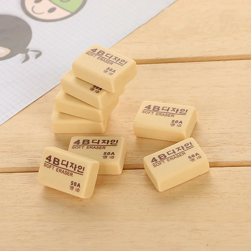 

Cute Kawaii Professional Eraser Mini Art Rubber For Drawing Painting Kids Gift Korean Stationery Office School Supplies