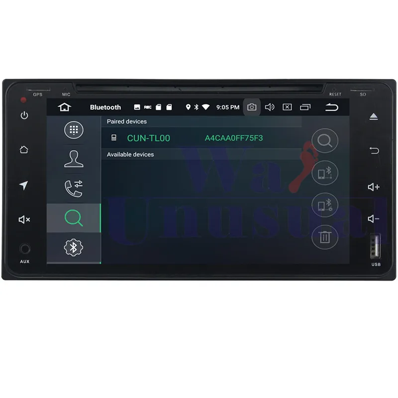car 2din android 7.1 For Toyota Fortuner Prado 2006-2010
