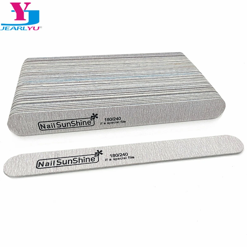 

20pcs Nail Files Block Buffer For Manicure UV Gel Polisher Nail Polish Files 180/240 Manicure Pedicure Buffers Tips Nail Tools
