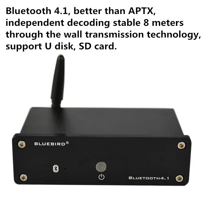 ATS2825 Bluetooth 4,1 U диск SD карта воспроизведения IIS ESS9023 декодирование 24 бит 96 кГц TDA1308 CMOS amp