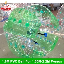 1.8M TPU Inflatable Bubble Soccer Football Ball for adults,Zorb Ball, inflatable human hamster ball, Bumper Ball for man inflatable football ball inflatable soccer ball game for adults and kids