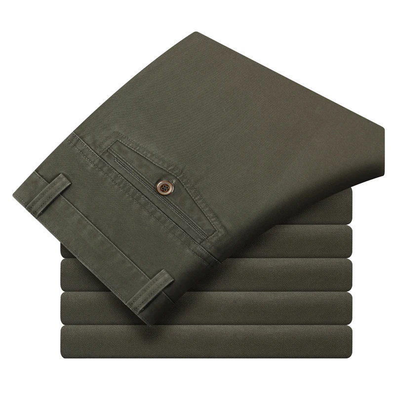 

Spring&Autumn Classic Design Men's Business Formal Pants Men's Casual Trousers For Men Work/Office Wear High Quality