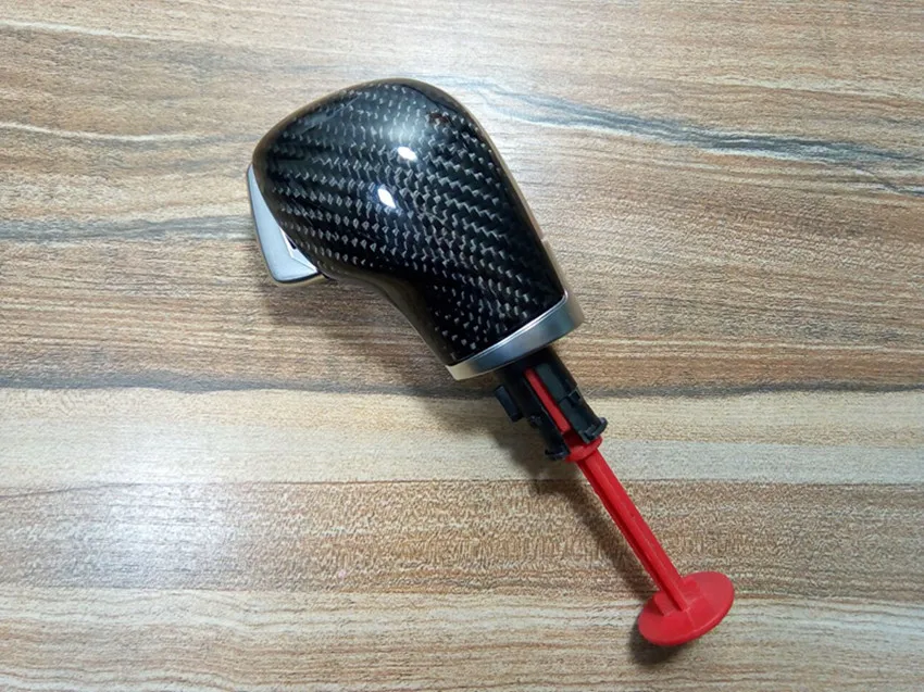 

For DSG carbon fiber gear knob head gear shift knob for V W passat CC Golf 6 Jeta MK6 GLI Scirocco Car modification