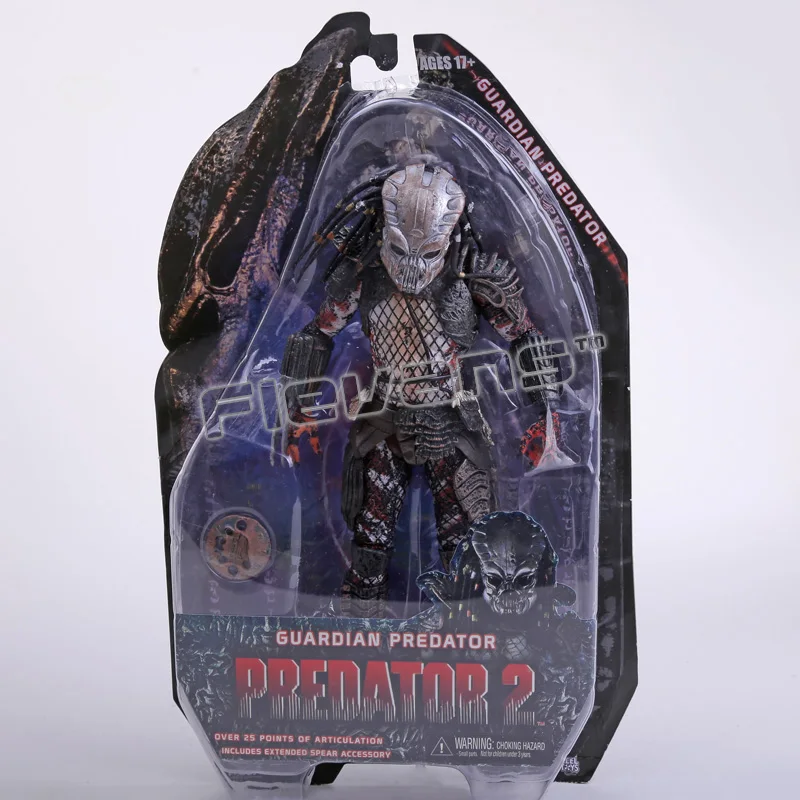 NECA Хищник 2 стража змея Сталкер хищник, ПВХ Фигурки коллекционные игрушки " 18 см