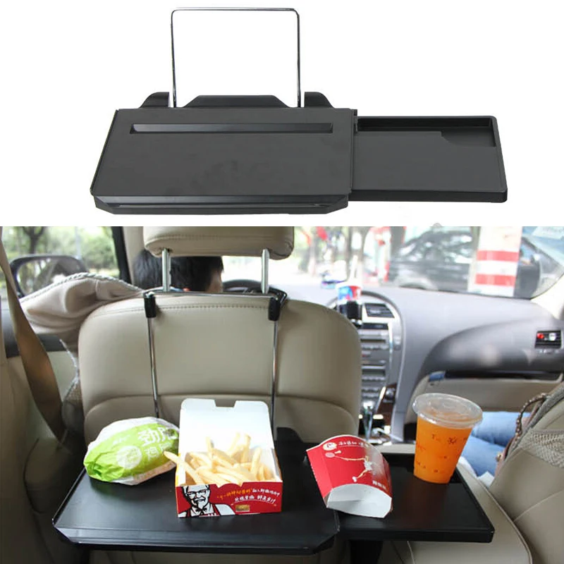 AuMoHall, многофункциональный автомобильный обеденный стол, складная подставка для ноутбука, держатель для ноутбука, автомобильный стол для еды, для рулевого колеса автомобиля