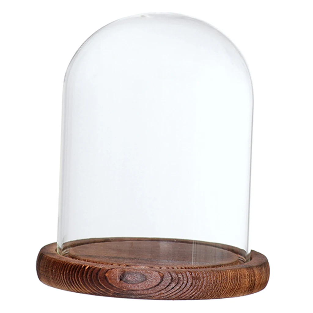 Premium Clear Glass Cover Landscape Vase Terrarium Flower Container Dome Xmas Wedding Party Home Decoration