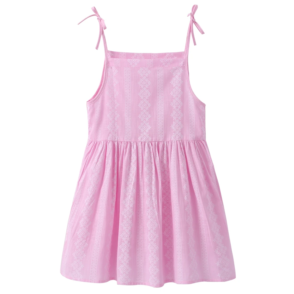 Yeedison Sleeveless Girls Dress Summer 2018 Cotton Toddler Girl Beach Kids Dresses Casual Baby Girl Princess Party Child Costume (3)