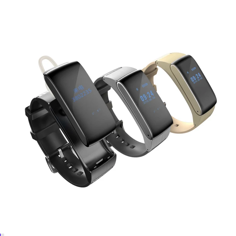 

Symrun Smart Band DF22 Talkband Bluetooth Watch Bracelet Portable Smartband Pedometer Active Fitness Tracker For IOS Android