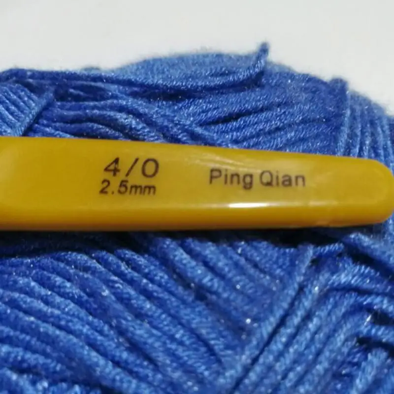 Силиконовая пряжа для вязания крючком одноголовый эргономичный мягкий крючок металлический крючок шаблон для вязания ТПР алюминиевая рукоделие ткачество