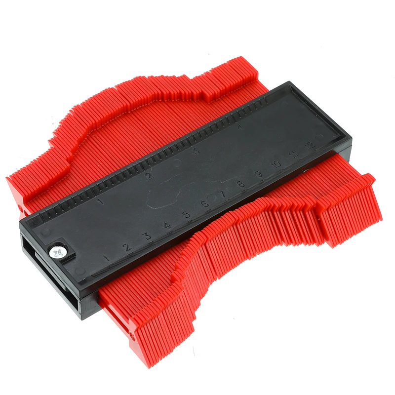 

145*105*20MM Plastic Profile Copy Gauge Contour Gauge Duplicator Standard Wood Marking Tool Tiling Laminate Tiles General Tools