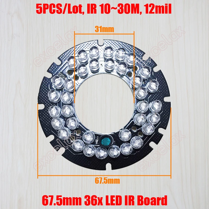 36xLED IR board 67.5mm_Z36 (2)5pcs