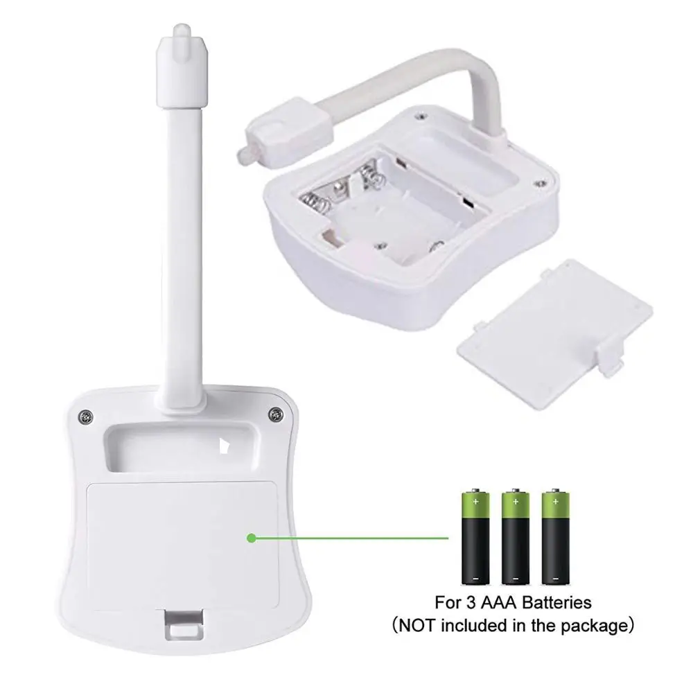  LED Smart Motion Sensor Toilet Seat Night Light Waterproof Backlight Luminary Bathroom WC Light Fix - 33045600897