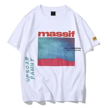 

New 2019 Men Women Cotton American Style Streetwear T Shirt Summer Student Loose Fashion Funny Print T-shirt Tops Tees Hip Hop
