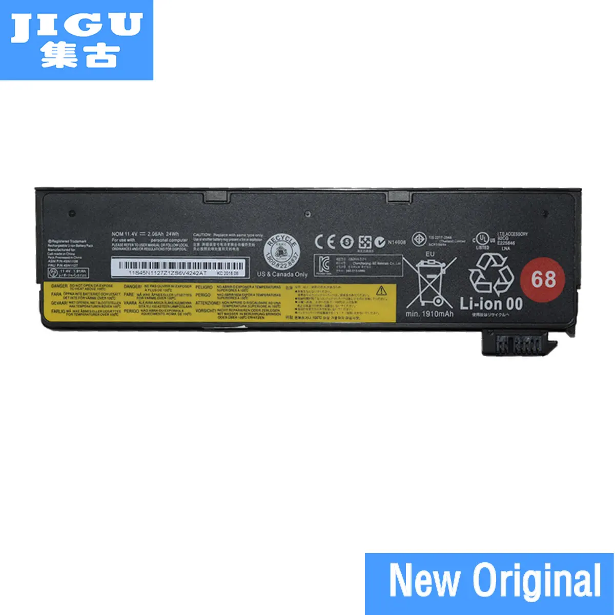 Оригинальный аккумулятор JIGU 45N1108 45N1109 45N1110 45N1111 45N1711 для ноутбука Lenovo 20ah000рант K2450