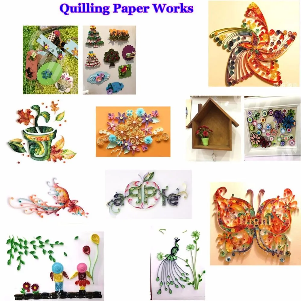 160-Stripes-Quilling-Paper-3mm-Width-Assorted-Color-Origami-Paper-Craft-DIY (5)