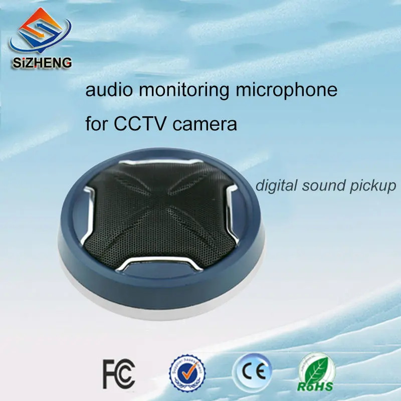 

CCTV digital noise reduction audio monitor microphone sound pickup for cctv camera
